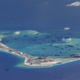 Chinese dredging vessels are purportedly seen in the waters around Mischief Reef in the disputed Spratly Islands in the South China Sea.